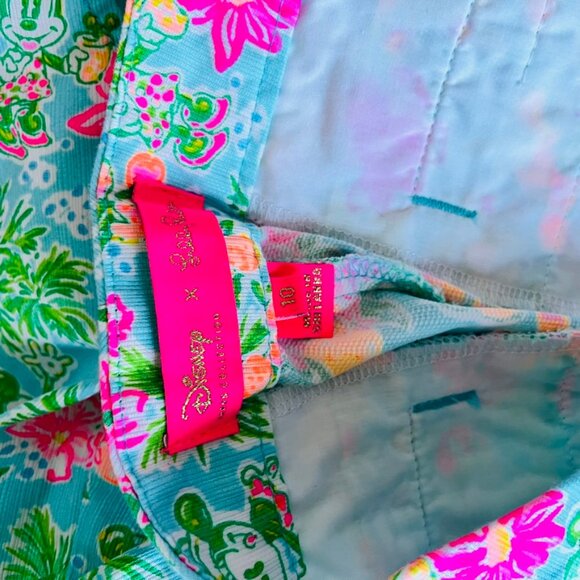 Lilly Pulitzer x Disney Buttercup Short in Lilly Loves Disney, Size 10 - Picture 5 of 5